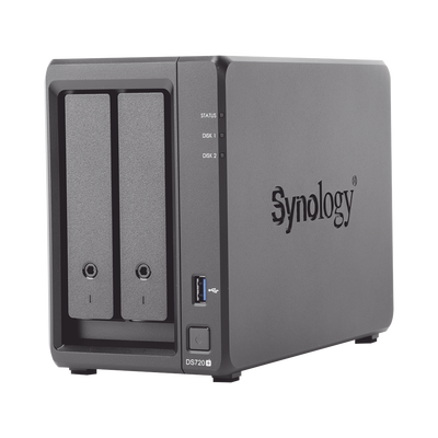Servidor NAS de escritorio con 2 bahías / Expandible a 7 bahías / Hasta 112 TB | SIERRA STORE - SYNOLOGY