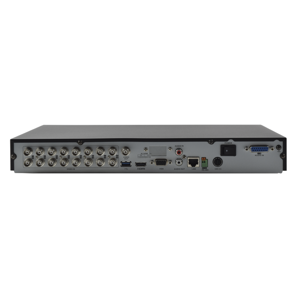 HIKVISION DS-7216HQHI-K1/A - DVR 4 Megapixel / 16 Canales TURBOHD + 8 Canales IP / 1 Bahías de Disco Duro / 16 Canales de Audio / | SIERRA STORE