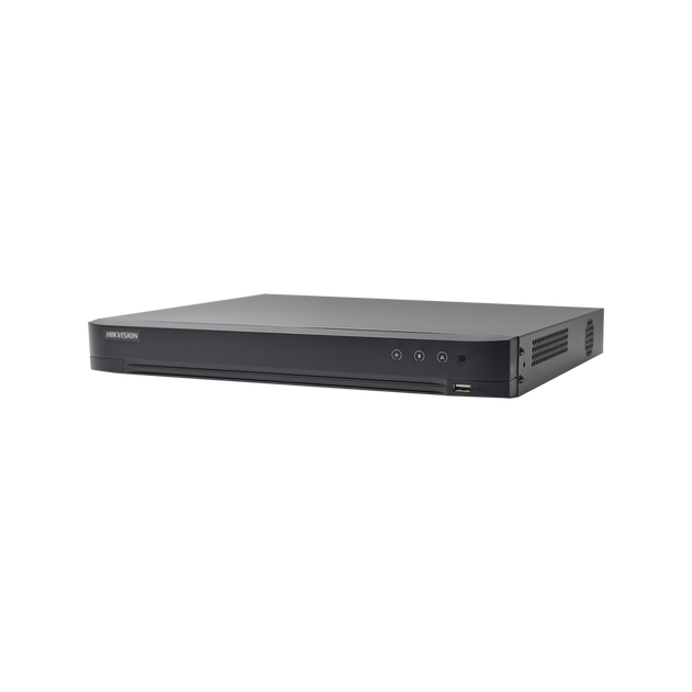 HIKVISION DS-7216HQHI-K1/A - DVR 4 Megapixel / 16 Canales TURBOHD + 8 Canales IP / 1 Bahías de Disco Duro / 16 Canales de Audio / | SIERRA STORE