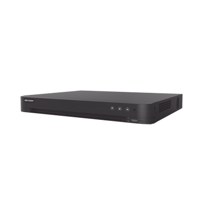 DVR 32 Canales TurboHD + 2 Canales IP / 2 Megapixel (1080p) Lite / Acusense (Evita Falsas Alarmas) / Audio por Coaxitron / H.