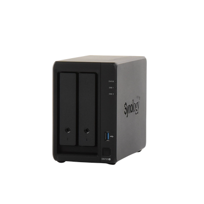 Servidor NAS de 2 Bahías (Expandible a 7 Bahías) / Hasta 126 TB / Servicio Nube Gratis (P2P) / Administración Remota y Res...