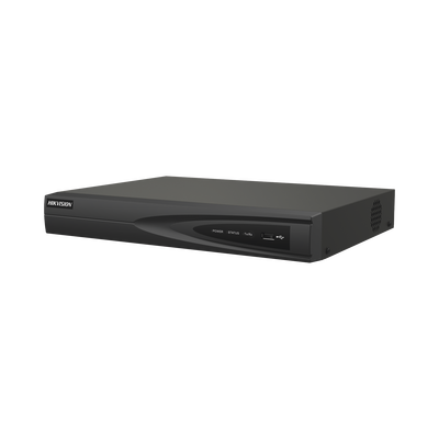 NVR 8 Megapixel (4K) (Compatible con Cámaras ACUSENSE) / 8 canales IP / 8 Puertos PoE+ / 1 Bahía de Disco Duro / Salida de...