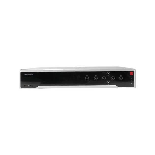 HIKVISION DS-7732NI-I4/16P - NVR 12 Megapixel (4K) / 32 Canales IP / 16 Puertos PoE+ / Switch PoE 300 mts / HDMI en 4K / Soporta POS | SIERRA STORE
