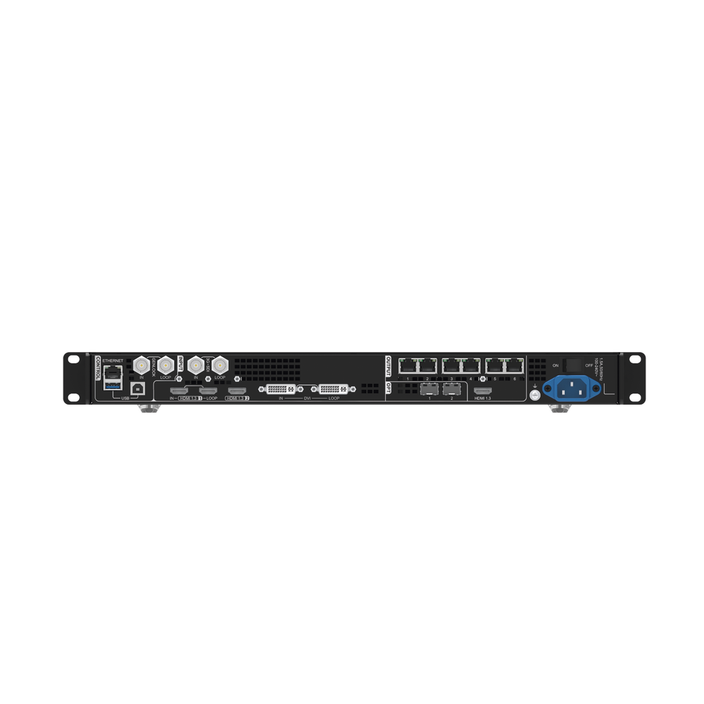 HIKVISION DS-D42V06-N - Controlador para Videowall  / 6 Puertos RJ45 para Paneles LED / Compatible con Pantallas LED Para Exterior / | SIERRA STORE