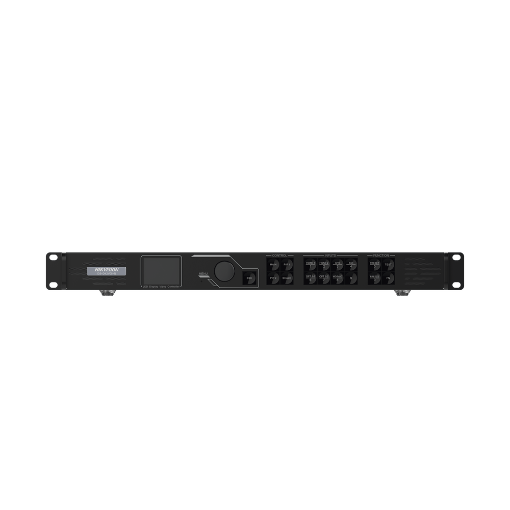 HIKVISION DS-D42V06-N - Controlador para Videowall  / 6 Puertos RJ45 para Paneles LED / Compatible con Pantallas LED Para Exterior / | SIERRA STORE
