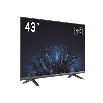 Monitor LED Full HD 43" / Ideal para Oficina y Hogar / Uso 24-7 / Entrada HDMI/VGA/USB / Compatible con Montaje VESA (200 ...