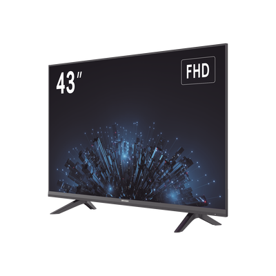 Monitor LED Full HD 43" / Ideal para Oficina y Hogar / Uso 24-7 / Entrada HDMI/VGA/USB / Compatible con Montaje VESA (200 ...