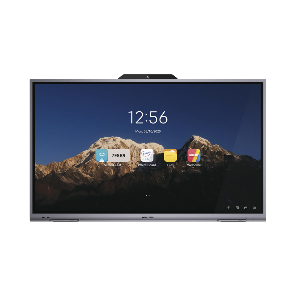 HIKVISION DS-D5B86RB/B - Pantalla Interactiva Touch de 86" Android 8.0 / Cámara Web 8 MP / Resolución 4K / Bocinas Integradas / | SIERRA STORE