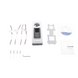 HIKVISION DS-K1T501SF - 2 EN 1 / Lector Biométrico IP65 con Función de Videoportero y lector QR Incluida/ Llamada a APP de Smartphone | SIERRA STORE