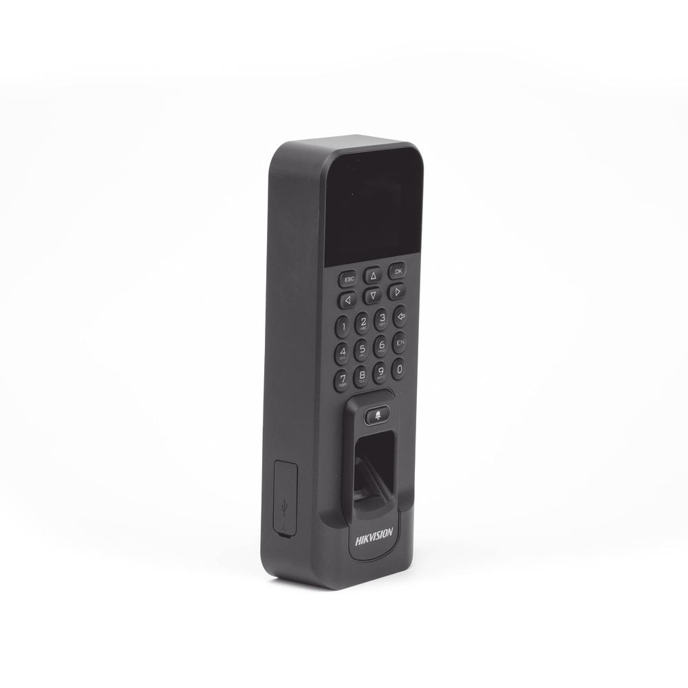 HIKVISION DS-K1T804B-EF - Biométrico WiFi de Acceso y Asistencia Compatible con APP Hik-Connect (P2P) / Lectura de Huella y Tarjetas | SIERRA STORE