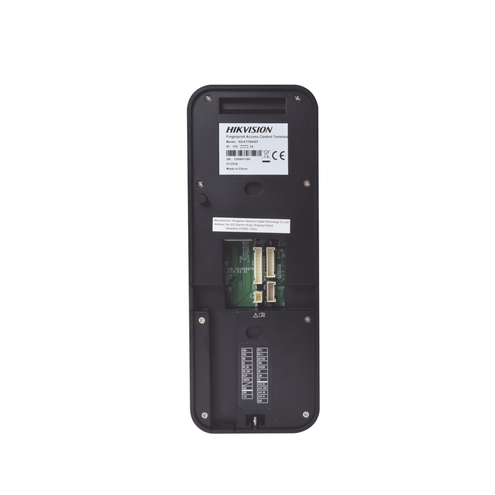 HIKVISION DS-K1T804B-EF - Biométrico WiFi de Acceso y Asistencia Compatible con APP Hik-Connect (P2P) / Lectura de Huella y Tarjetas | SIERRA STORE