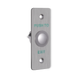 HIKVISION DS-K7P02 - Botón de Salida Metálico / Forma Rectangular / Normalmen...