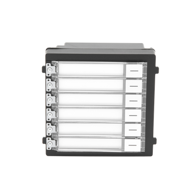Módulo de Botones Para Videoportero Modular / Llamada de un solo Toque / Soporta Hasta 6 Monitores Principales HIKVISION -...