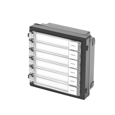 Módulo de Botones Para Videoportero Modular / Llamada de un solo Toque / Soporta Hasta 6 Monitores Principales HIKVISION -...