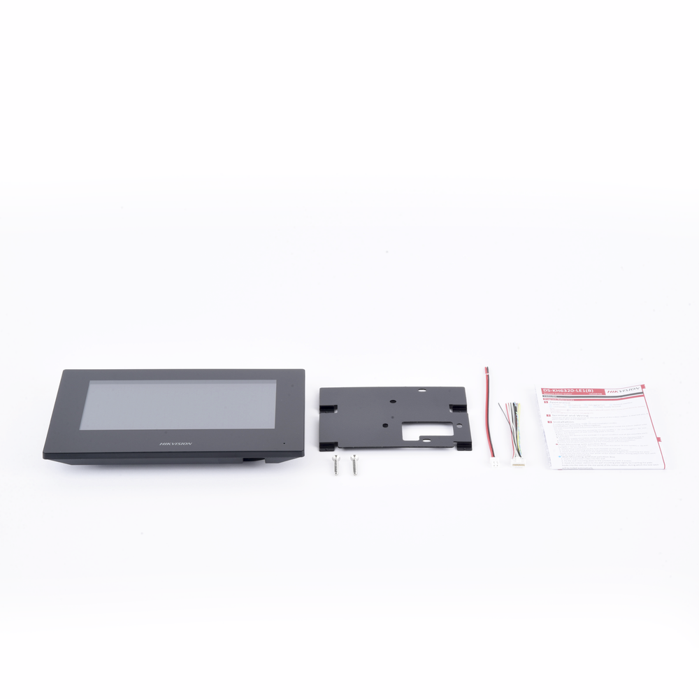 HIKVISION DS-KH6320-LE1(B) - Monitor IP Lite TOUCH 7" para Videoportero IP / Vídeo en Vivo / PoE Estándar / Apertura Remota / Llamada | SIERRA STORE