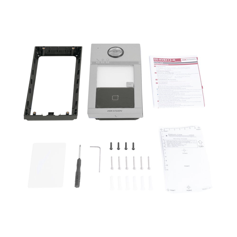 HIKVISION DS-KV8113-WME1(B) - Videoportero IP 2 Megapixel / Llamada y Apertura Remota desde App Hik-Connect / PoE / Exterior IP65 + | SIERRA STORE