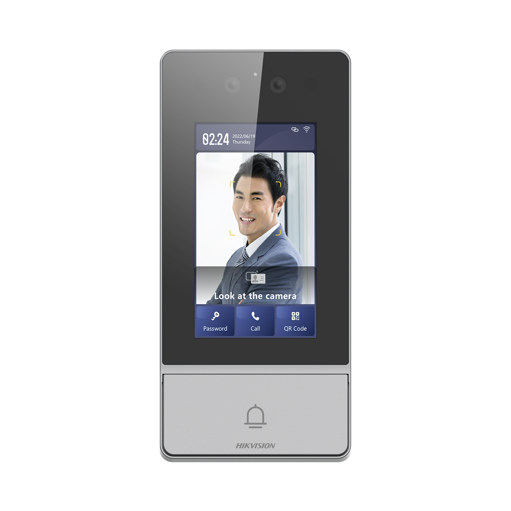 HIKVISION DS-KV9503-WBE1 - Videoportero IP 2 Megapixel / Llamada y Apertura Remota desde App Hik-Connect / Reconocimiento Facial / | SIERRA STORE