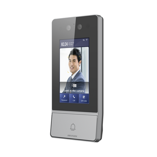 HIKVISION DS-KV9503-WBE1 - Videoportero IP 2 Megapixel / Llamada y Apertura Remota desde App Hik-Connect / Reconocimiento Facial / | SIERRA STORE