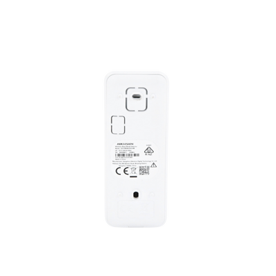 (AX PRO) Detector Inalámbrico de Ruptura de Cristal / 3 en 1 / Soporta 2 Zonas Cableadas / Rango de Detección de 8 mts / Á...