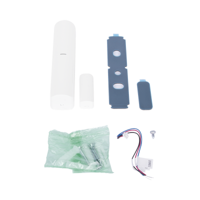 (AX PRO) Detector de Impacto + Magnético Inalámbrico + 2 ZONAS PARA AGREGAR SENSORES CABLEADOS / 3 en 1 / Soporta 2 Zonas ...