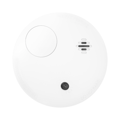 (AX PRO) Detector de Humo Fotoeléctrico Inalámbrico para Panel de Alarma HIKVISION / Interior / Soporta Funcionalidad Autó...