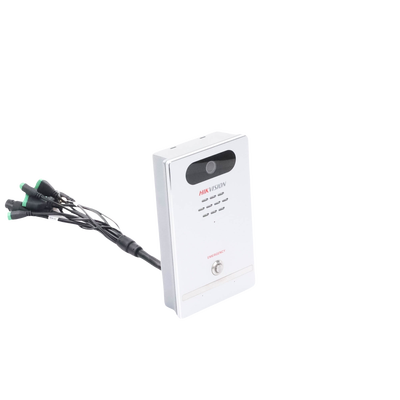Estación de Alarma de Pánico / Cámara de 4 Megapixel / Micrófono Integrado / Exterior IP65 / Protección IK10 / PoE / 10 mt...