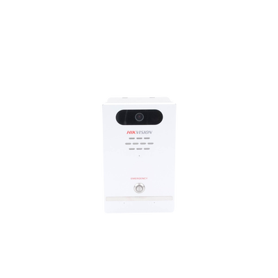 Estación de Alarma de Pánico / Cámara de 4 Megapixel / Micrófono Integrado / Exterior IP65 / Protección IK10 / PoE / 10 mt...