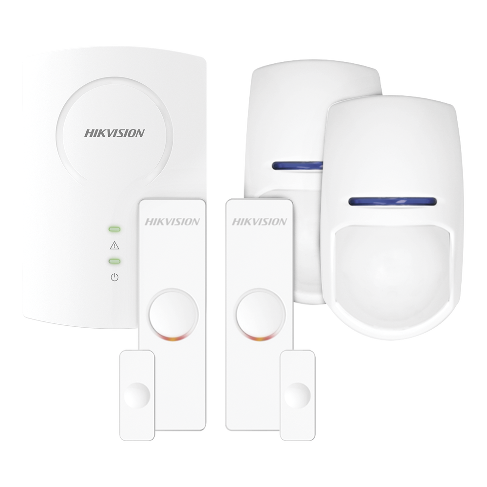 HIKVISION DS-PH-K/EMP - Kit de Sensores Inalámbricos / Expansor 8 Zonas / 2 Contactos Magnéticos / 2 PIR Interior 10 m (32.8 ft) / | SIERRA STORE