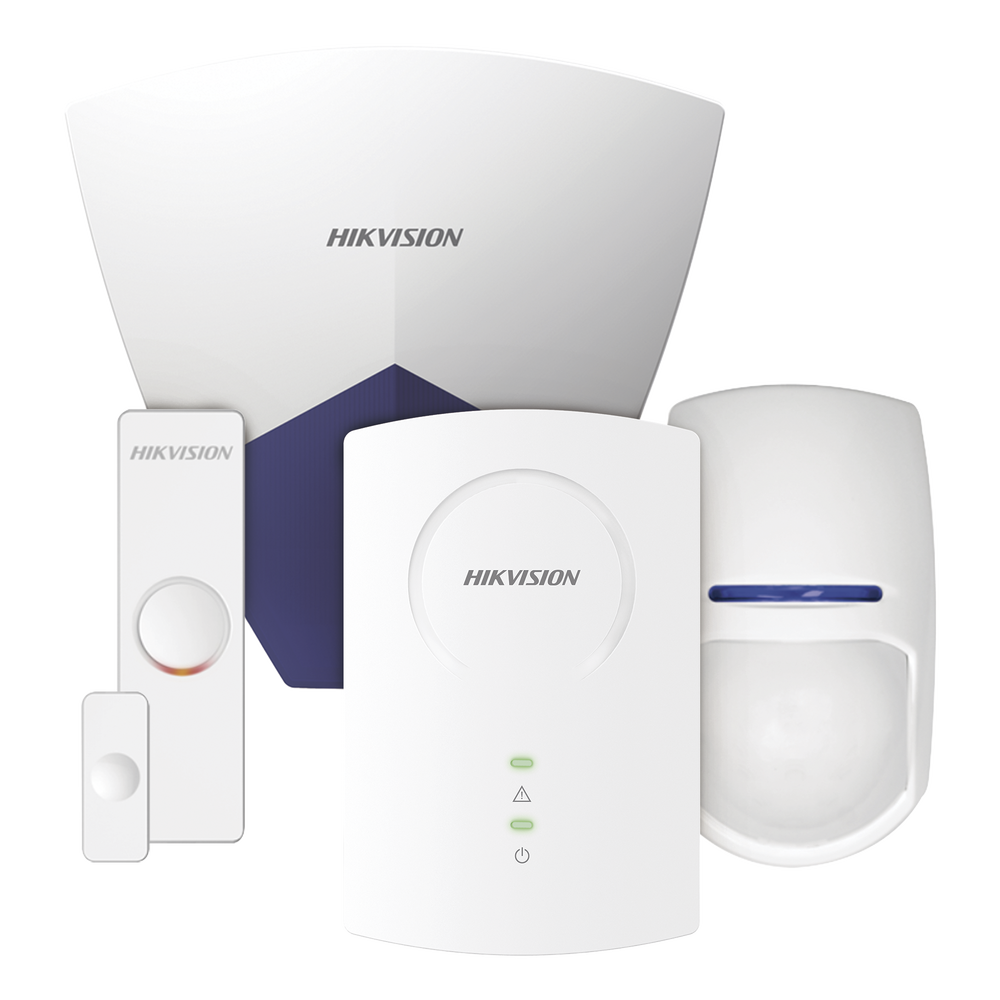HIKVISION DS-PH-K/ESMP - Kit Sensores Inalámbricos para Panel Híbrido / Expansor 8 Zonas / Contacto Magnético / PIR Inmunidad Mascotas | SIERRA STORE