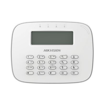 Teclado LCD / Cableado / Compatible con el Panel Hibrido Hikvision DS-PHA64-W4P y DS-PHA64-W4P2 - HIKVISION