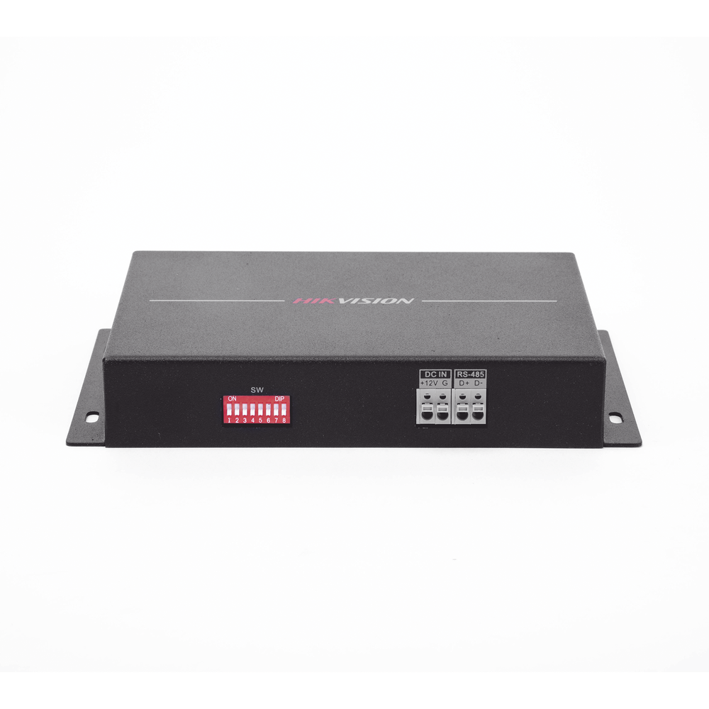 HIKVISION DS-PM-RSO4-H - Módulo de Relevadores / 4 Canales / 220 VCA 10 A / Comunicación RS-485 / 12 VCC / -10°C a 55°C | SIERRA STORE