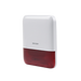(AX PRO) Sirena Inalámbrica con Estrobo Rojo para Exterior IP65 / 110 dB HIKVISION - Vista 3