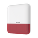 (AX PRO) Sirena Inalámbrica con Estrobo Rojo para Exterior IP65 / 110 dB - HIKVISION