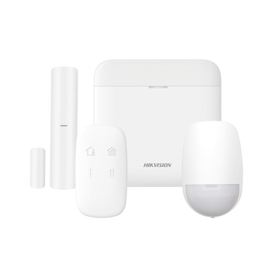 (AX PRO) KIT de Alarma AX PRO / Incluye: 1 Hub con bateria de respaldo / 1 Sensor PIR / 1 Contacto Magnético / 1 Control R...