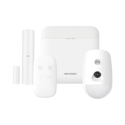 (AX PRO) KIT de Alarma AX PRO / Incluye: 1 Hub con bateria de respaldo / 1 Sensor PIR con Cámara / 1 Contacto Magnético / ...