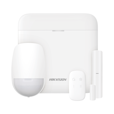 (AX PRO) KIT de Alarma AX PRO con GSM (3G/4G) / Incluye: 1 Hub con bateria de respaldo / 1 Sensor PIR / 1 Contacto Magnéti...