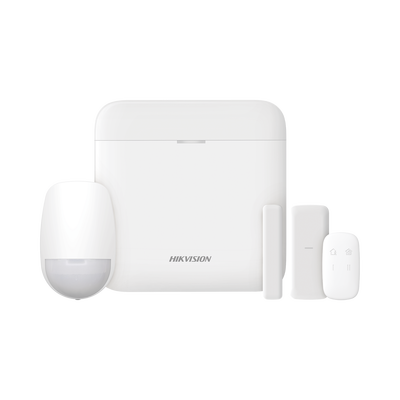 (AX PRO) KIT de Alarma AX PRO / Incluye: 1 Hub con bateria de respaldo / 1 Sensor PIR / 1 Contacto Magnético slim / 1 Cont...