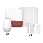 (AX PRO) KIT de Alarma AX PRO con GSM (3G/4G) / Incluye: 1 Hub con bateria de...