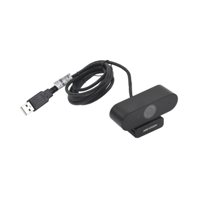 Cámara Web ALTA DENIFICIÓN (1080p) / Giro 360° / Gran Angular / Micrófono Integrado / Conector USB de 2 mts / Fácil de Ins...