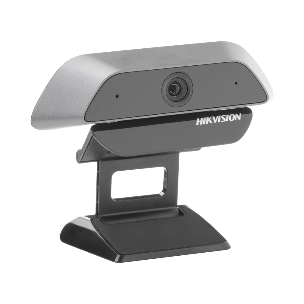HIKVISION DS-U12 - Cámara Web ALTA DENIFICIÓN (1080p) / Gran Angular / Micrófono Integrado / Conector USB de 2 mts / Fácil de Instalar | SIERRA STORE