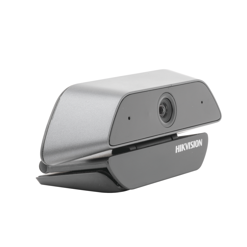 HIKVISION DS-U12 - Cámara Web ALTA DENIFICIÓN (1080p) / Gran Angular / Micrófono Integrado / Conector USB de 2 mts / Fácil de Instalar | SIERRA STORE