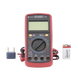 KIT Multímetro Digital DT9205A 600 Vcc /  Vca  CATII,  con Pantalla LCD. Incluye Batería ER-9V de 9V PRECISION - Vista 2