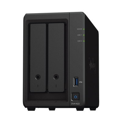Deep Learning serie NVR de 2 Bahías /  Servicio Nube Gratis (P2P) SYNOLOGY - Vista 2