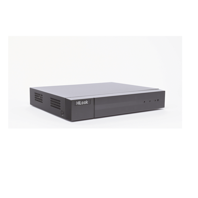HiLook by HIKVISION DVR-204U-M1(E) - DVR Híbrido / 8 Canales Combinados / 4 TurboHD + 4 IP / 8 Megapíxel (4K) / H.265+ / Audio por | SIERRA STORE