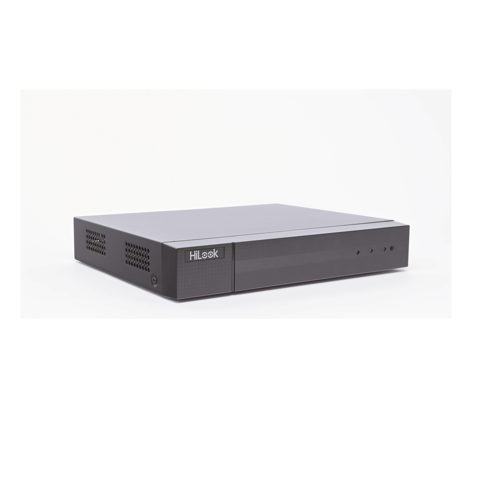HiLook by HIKVISION DVR-204U-M1(E) - DVR Híbrido / 8 Canales Combinados / 4 TurboHD + 4 IP / 8 Megapíxel (4K) / H.265+ / Audio por | SIERRA STORE