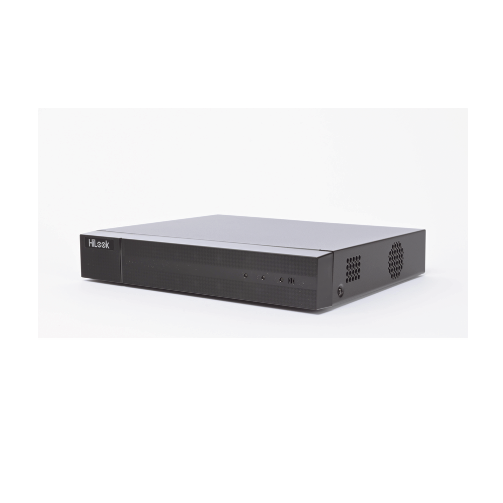 HiLook by HIKVISION DVR-204U-M1(E) - DVR Híbrido / 8 Canales Combinados / 4 TurboHD + 4 IP / 8 Megapíxel (4K) / H.265+ / Audio por | SIERRA STORE