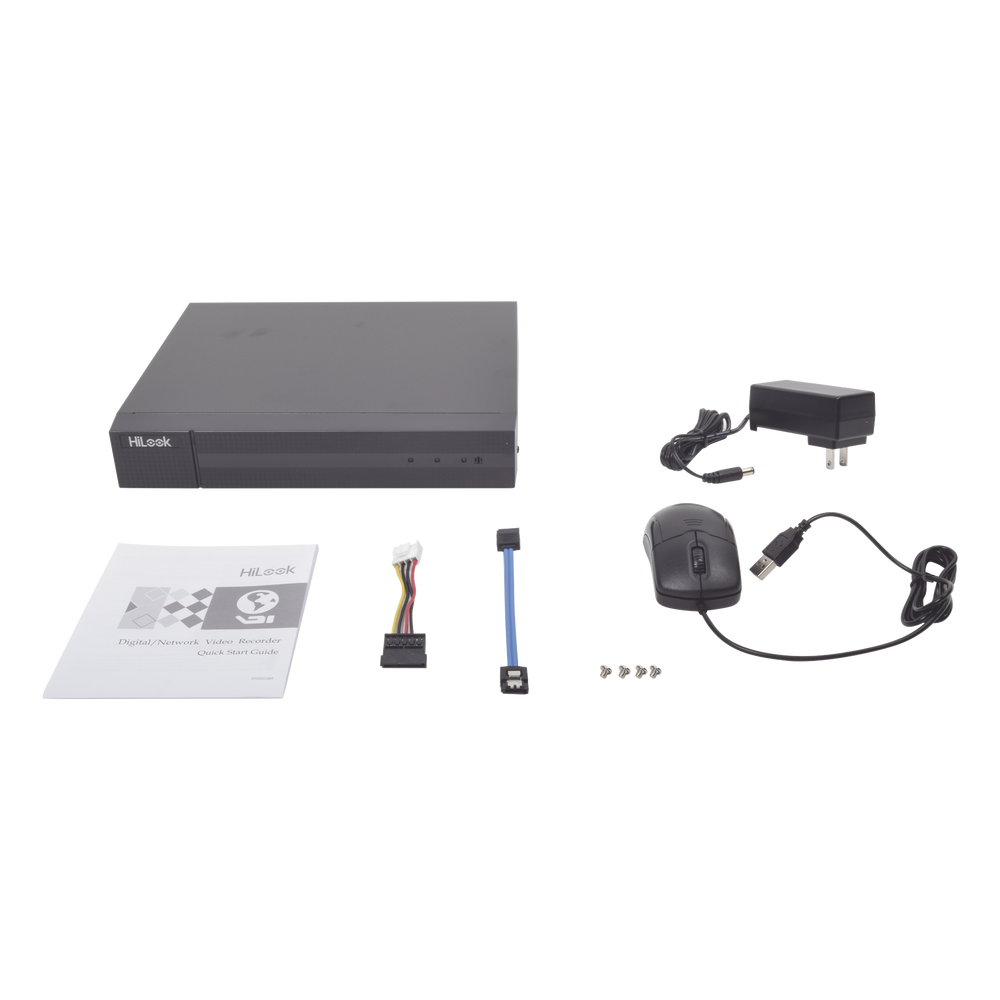 HiLook by HIKVISION DVR-208G-F1 - DVR 1080P Lite Pentahibrido / 8 Canales TURBOHD + 2 Canales IP / 1 Bahía de Disco Duro / H.264+ / 1 | SIERRA STORE
