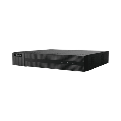 DVR  16 Canales TurboHD + 16 Canales IP / 8 Megapíxel (4K) / Audio por Coaxitron / ACUSENSE Lite / 2 Bahías de Disco Duro ...