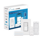 (Caseta Wireless) Kit Hub controlador, atenuador, control remoto PICO, base d...