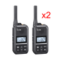 (DUO) Radio Portátil Analógico, 2W, 16 Canales, 450-470 MHZ | SIERRA STORE